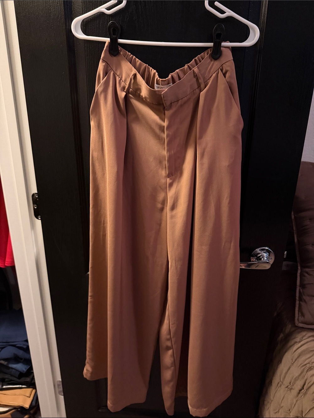 Tronjori Women’s Wide-Leg Dress Pants